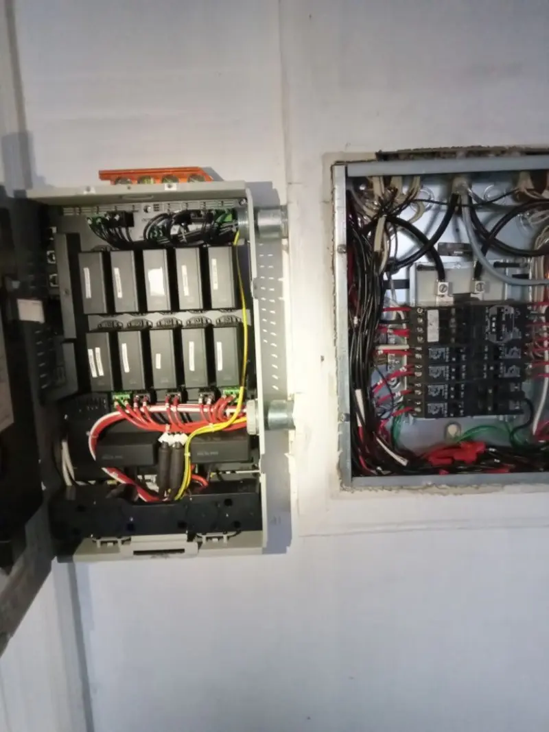 Electrical panel upgrade completed for Indoor Lighting Installation in Dennis